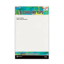 Ranger Alcohol Ink Yupo Paper Heavystock 5 x 7 10 Pack